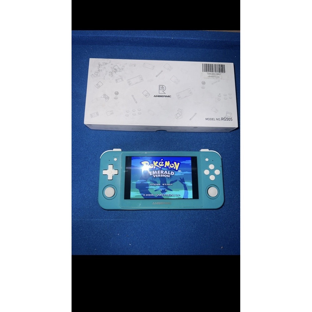 Anbernic RG505 Handheld Game Console Turquoise, Android